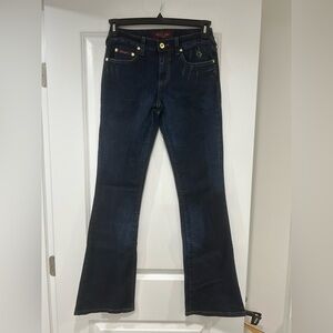 Vintage-Y2K Baby Phat Dark Blue Flare Jeans